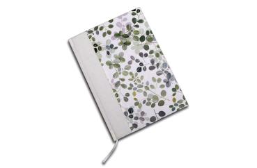 Preview: Elegant notebook "eucalyptus", blank book